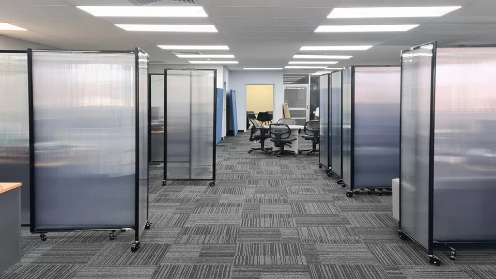 انواع پارتیشن اداری متحرک