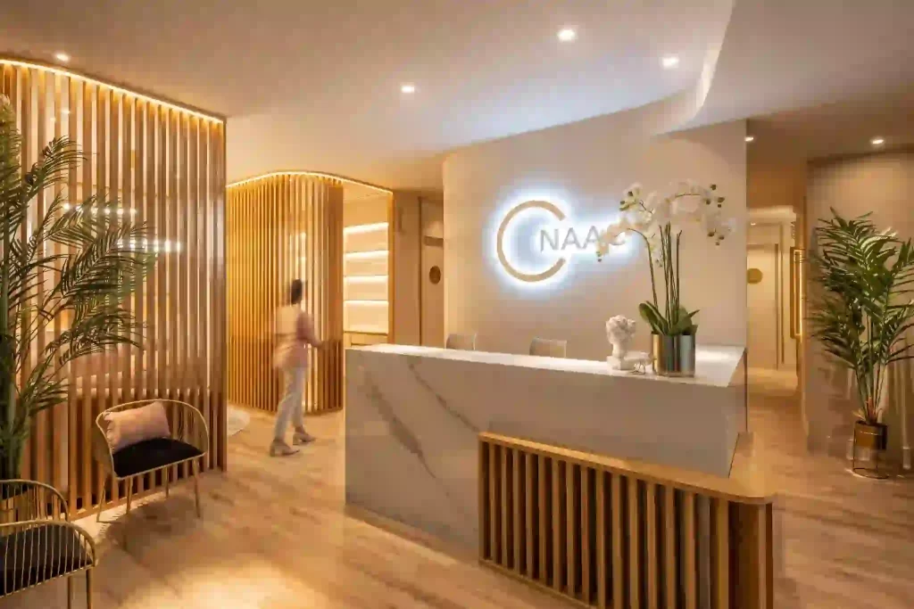 پارتیشن بندی کلینیک زیبایی