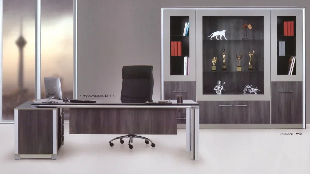 میز مدیریتی k 107_دکوراسیون اداری اتاق مدیریت