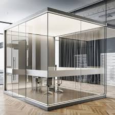 پارتیشن تمام شیشهای عایق صدا