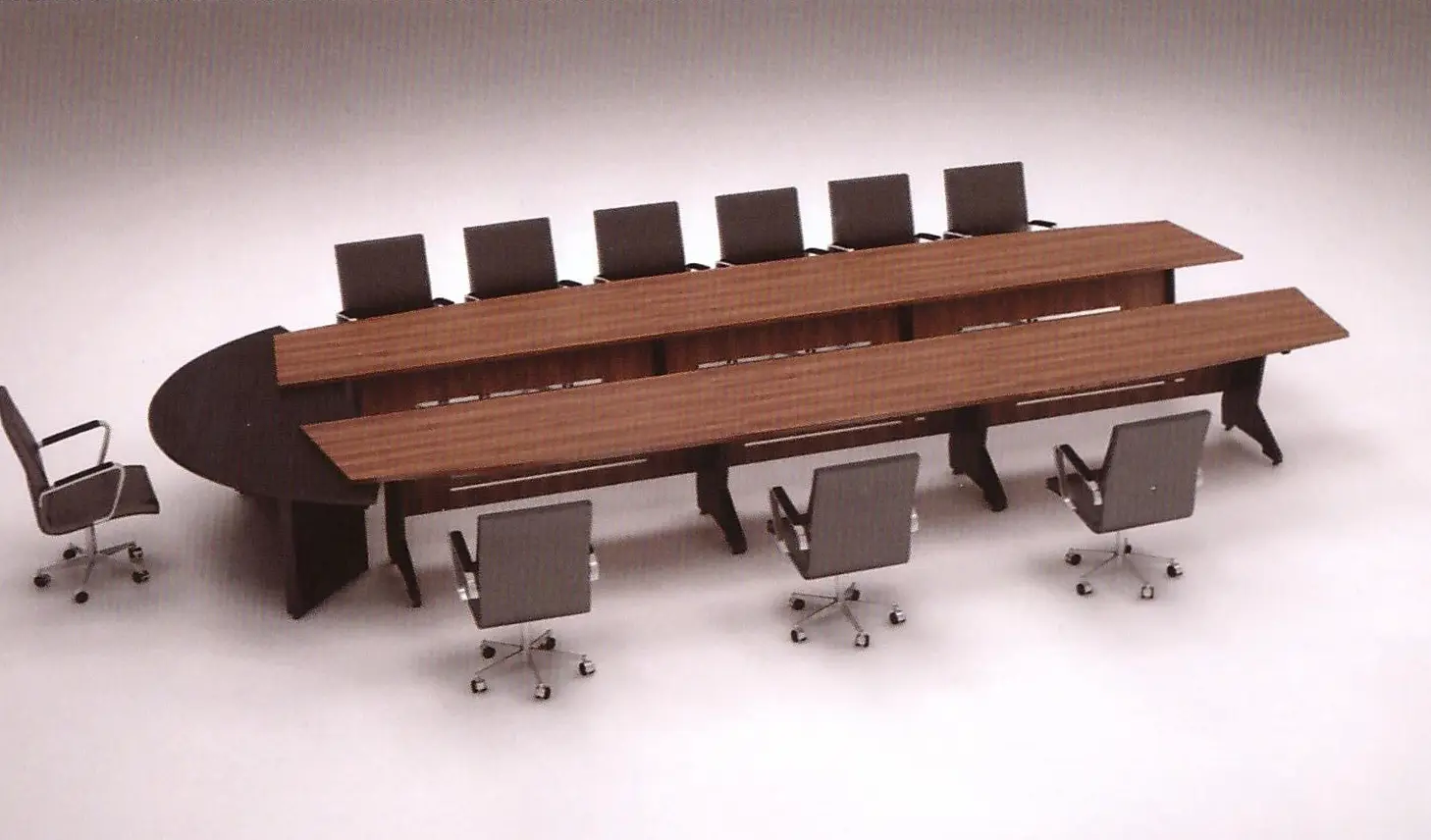 میز کنفرانس مدل k 403_راهکارهای چیدمان دفتر