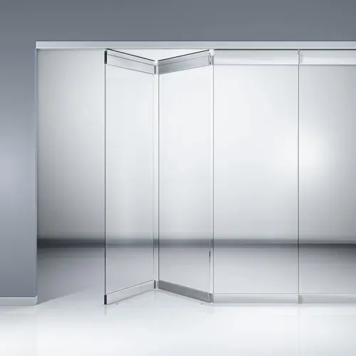 پارتیشن تاشو شفاف